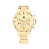 Tommy Hilfiger Tyson Ionic Plated Thin Gold Steel Champagne Dial Men's Watch 1710611 Watches Tommy Hilfiger 