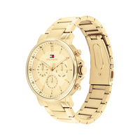 Tommy Hilfiger Tyson Ionic Plated Thin Gold Steel Champagne Dial Men's Watch 1710611 Watches Tommy Hilfiger 