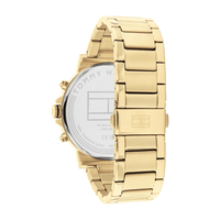 Tommy Hilfiger Tyson Ionic Plated Thin Gold Steel Champagne Dial Men's Watch 1710611 Watches Tommy Hilfiger 
