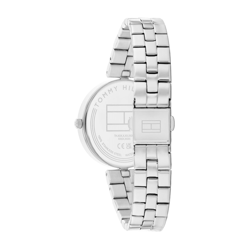 Tommy Hilfiger Ella Stainless Steel Silver Dial Ladies Watch 1782683 Watches Tommy Hilfiger 