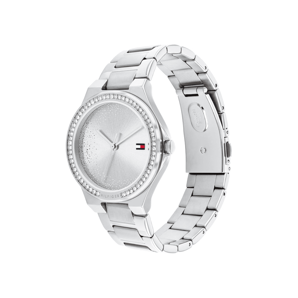 Tommy Hilfiger Juliette Stainless Steel Silver Dial Ladies Watch 1782641 Watches Tommy Hilfiger 