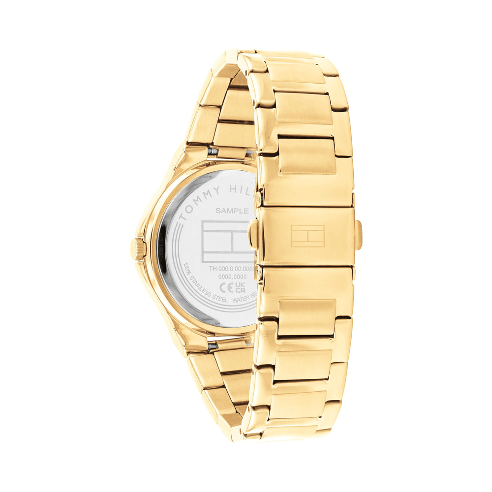 Tommy Hilfiger Juliette Ionic Plated Thin Gold Steel Light Gold Dial Ladies Watch 1782642 Watches Tommy Hilfiger 