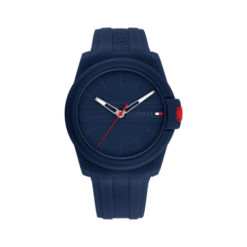 Tommy Hilfiger Austin Navy Silicone Navy Dial Men's Watch 1710595 Watches Tommy Hilfiger 
