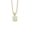 9ct Yellow Gold Diamond Necklace Bevilles Jewellers 