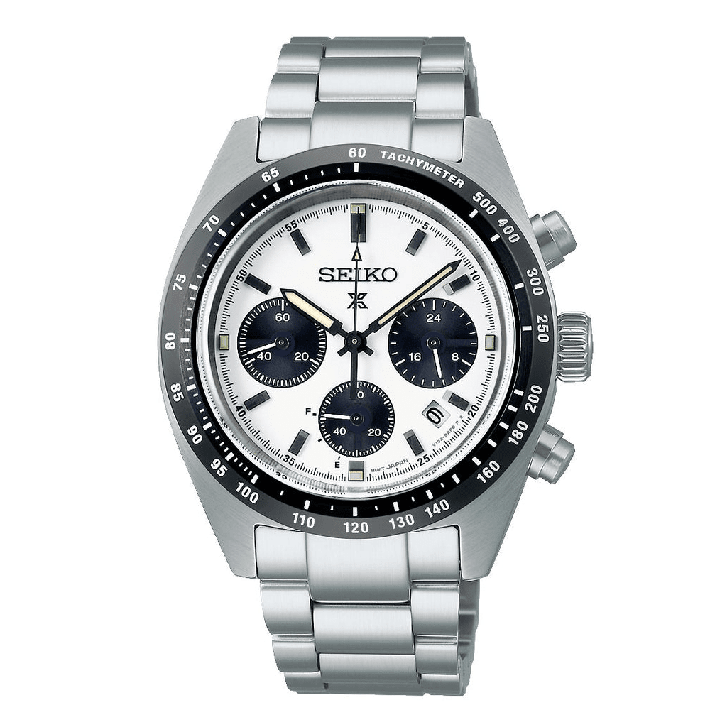 Seiko Prospex Black and Silver Men's Watch SSC813P Watches Seiko 