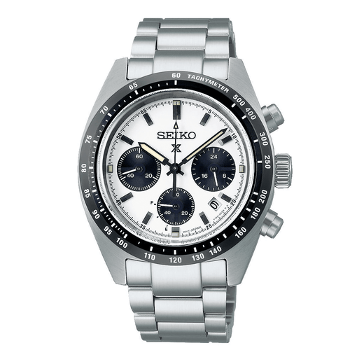Seiko Prospex Black and Silver Men's Watch SSC813P Watches Seiko 
