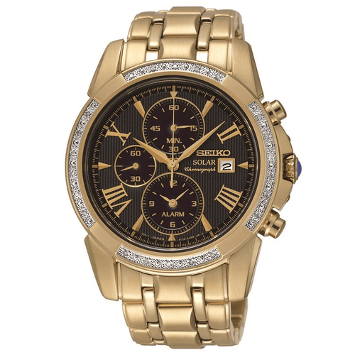 Seiko Le Grand Sport Solar Men's Chrono Watch SSC314P-9 Watches Seiko 