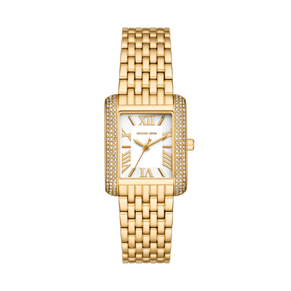 Michael Kors Emery Three-Hand Gold-Tone Stainless Steel Watch MK4826 Watches Michael Kors 