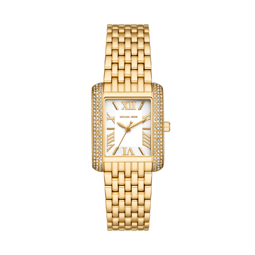 Michael Kors Emery Three-Hand Gold-Tone Stainless Steel Watch MK4826 Watches Michael Kors 