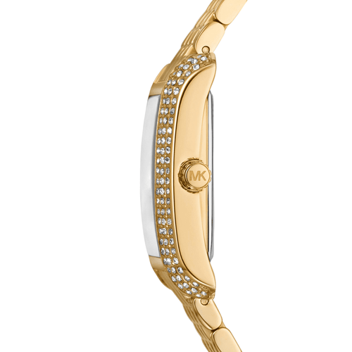 Michael Kors Emery Three-Hand Gold-Tone Stainless Steel Watch MK4826 Watches Michael Kors 