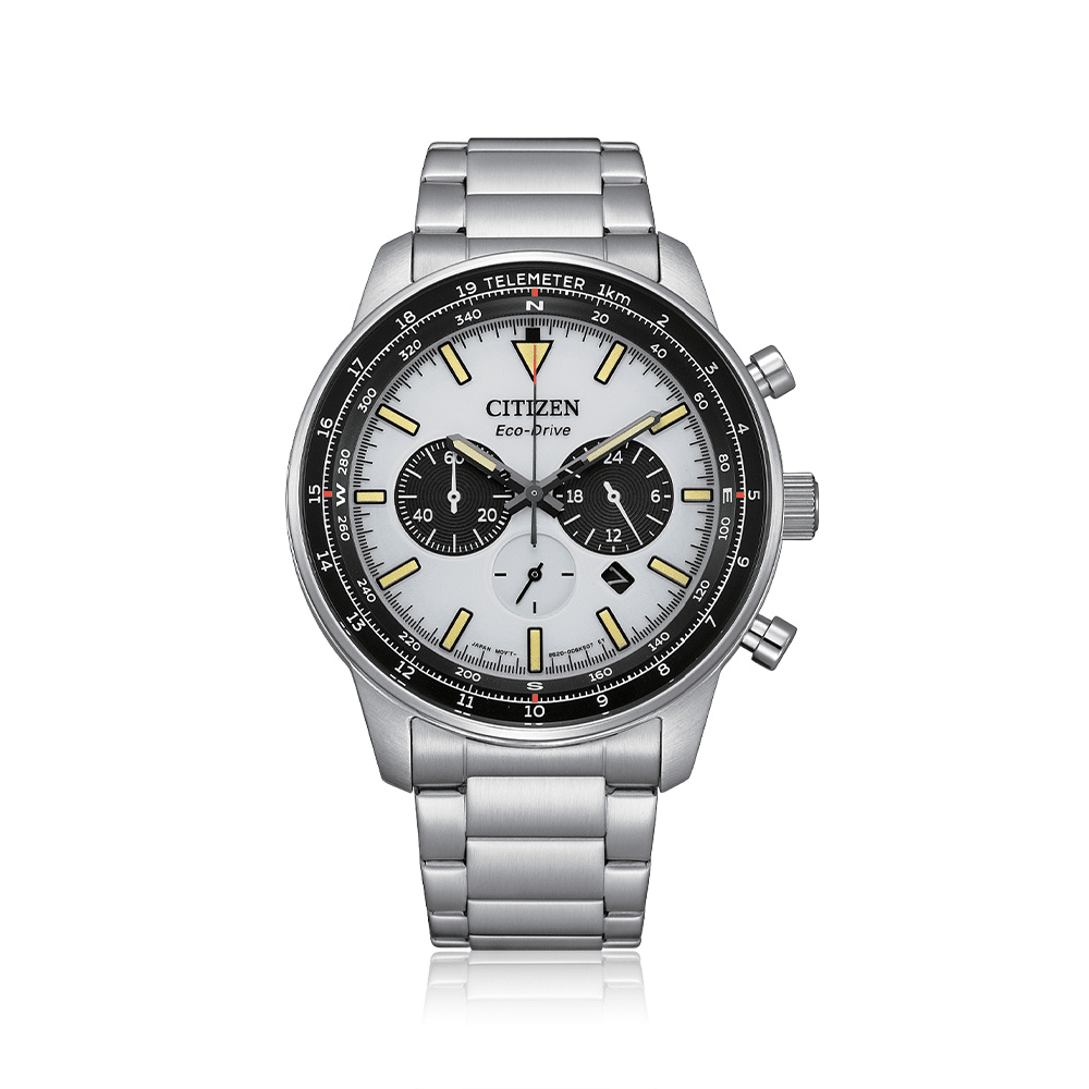 Citizen Men's Eco-Drive Chronograph Watch CA4500-91A Watches Citizen 