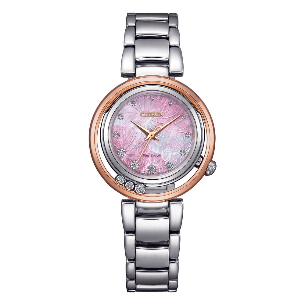 Citizen Women's Diamond Dress Watch EM1114-80Y Watches Citizen 