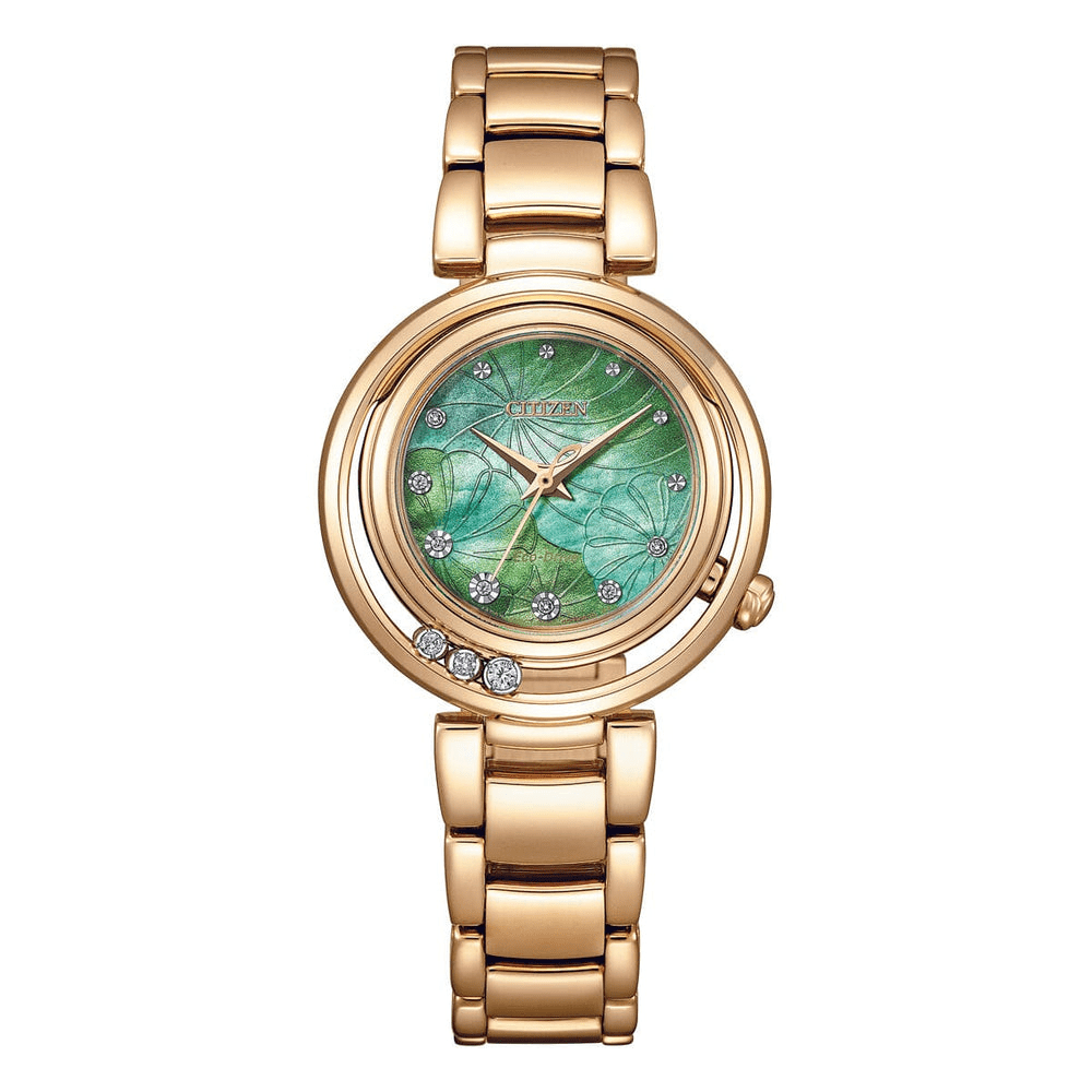 Citizen Women's Diamond Dress Watch EM1113-82Y Watches Citizen 