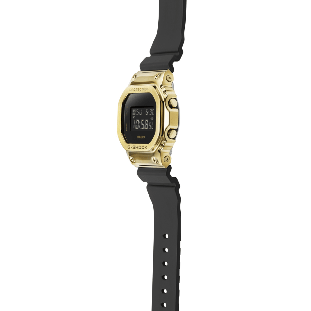 Casio G Shock Black and Gold Digital Watch GM5600G-9D Watches Casio 