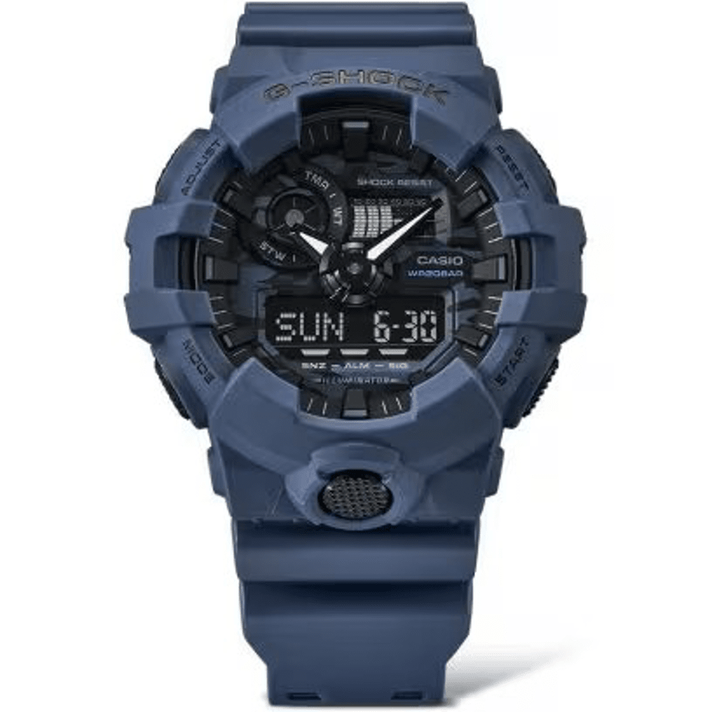 Casio G-Shock Men's Blue Analog-Digital Watch GA700CA-2A Watches Casio 