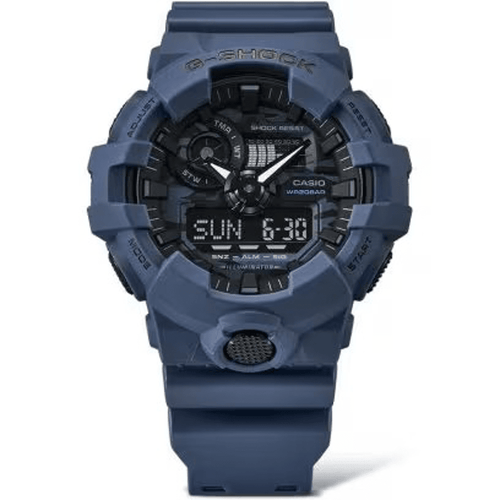 Casio G-Shock Men's Blue Analog-Digital Watch GA700CA-2A Watches Casio 