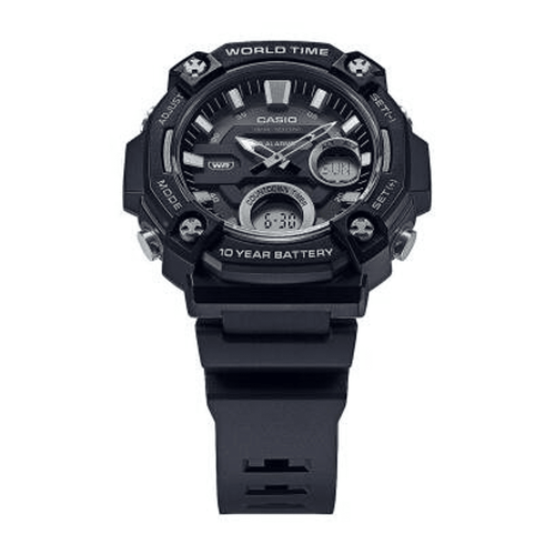 Casio Men's Black Digital Analogue Watch AEQ120W-1A Watches Casio 