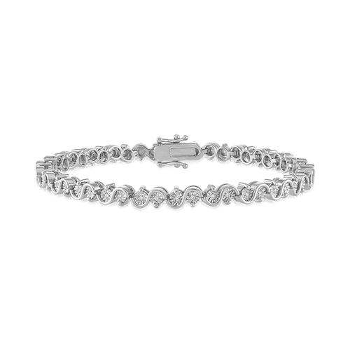 Meera Halo Ring with 1.50ct of Laboratory Grown Diamonds in 18ct White Gold Bevilles Jewellers 