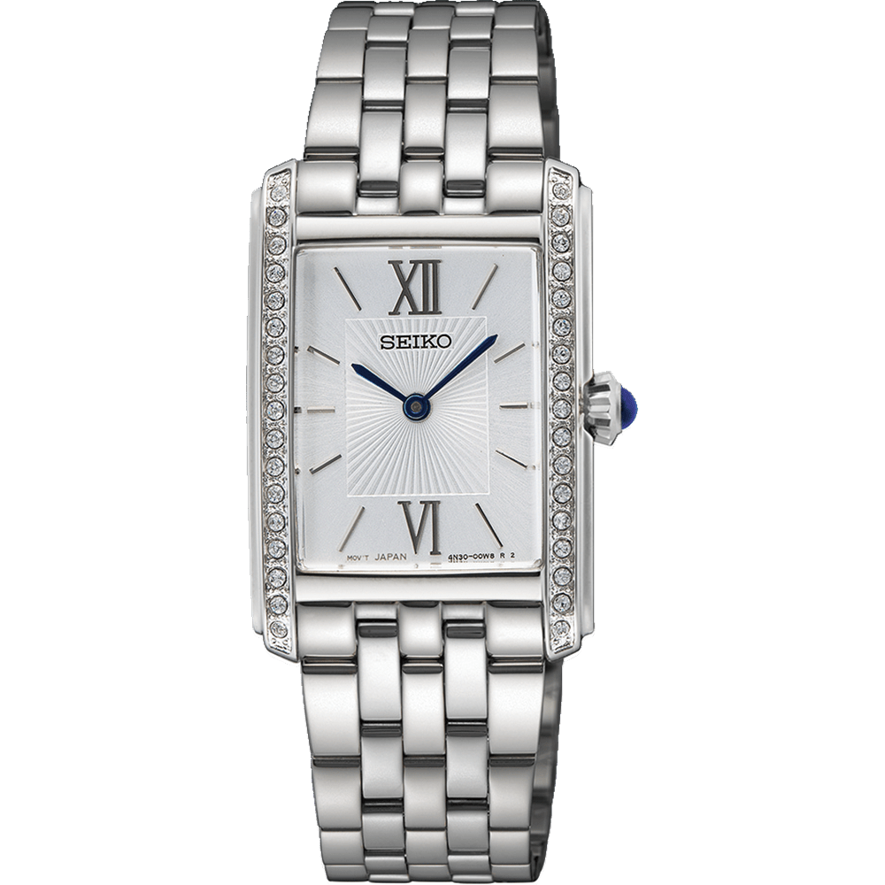 Seiko Conceptual Analogue Silver Tone Watch SWR091P Watches Seiko 
