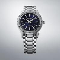 Seiko Analogue Presage Style60's Silver Tone Watch SRPL07J Watches Seiko 
