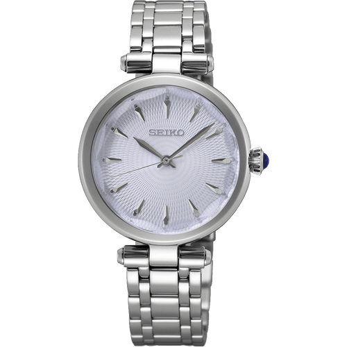 Seiko Conceptual Analogue Silver Tone Watch SRZ553P Watches Seiko 