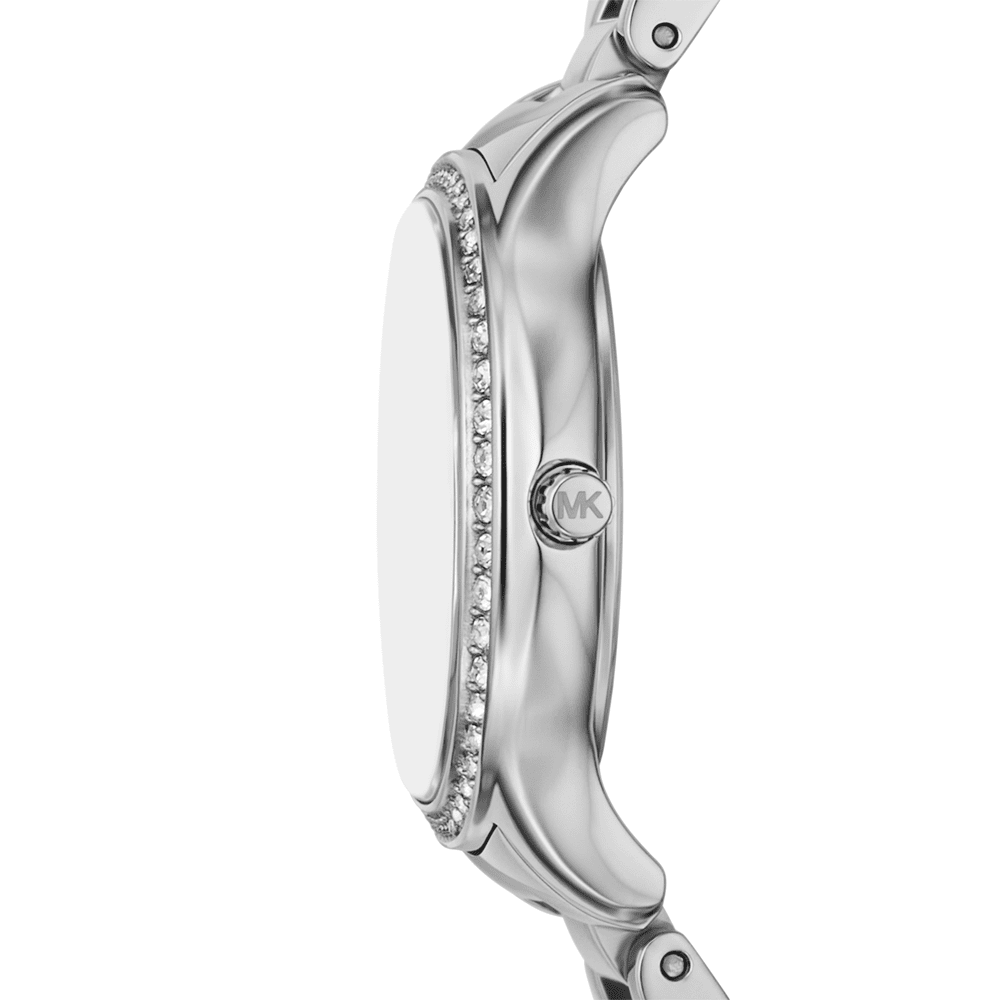 Michael Kors Sage Three-Hand Stainless Steel Watch MK4824 Watches Michael Kors 