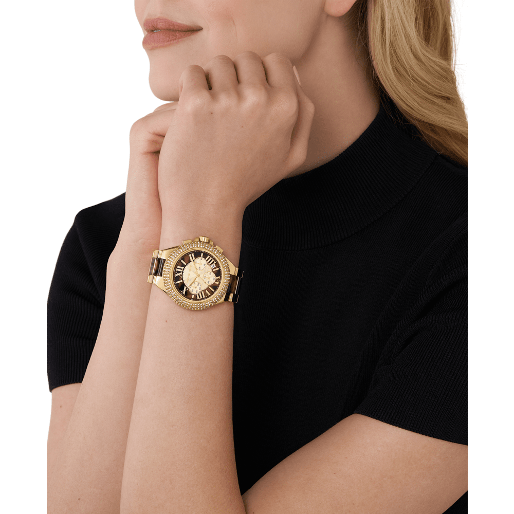 新品 MICHAEL KORS MK7269 ゴールド 腕時計 べっこう 柄 超目玉特価品 新品 MICHAEL KORS MK7269 ゴールド 腕時計 べっこう 柄