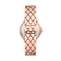 Michael Kors Camille Three-Hand Rose Gold-Tone Stainless Steel Watch MK4810 Watches Michael Kors 