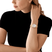 Michael Kors Camille Three-Hand Gold-Tone Stainless Steel Watch MK4801 Watches Michael Kors 