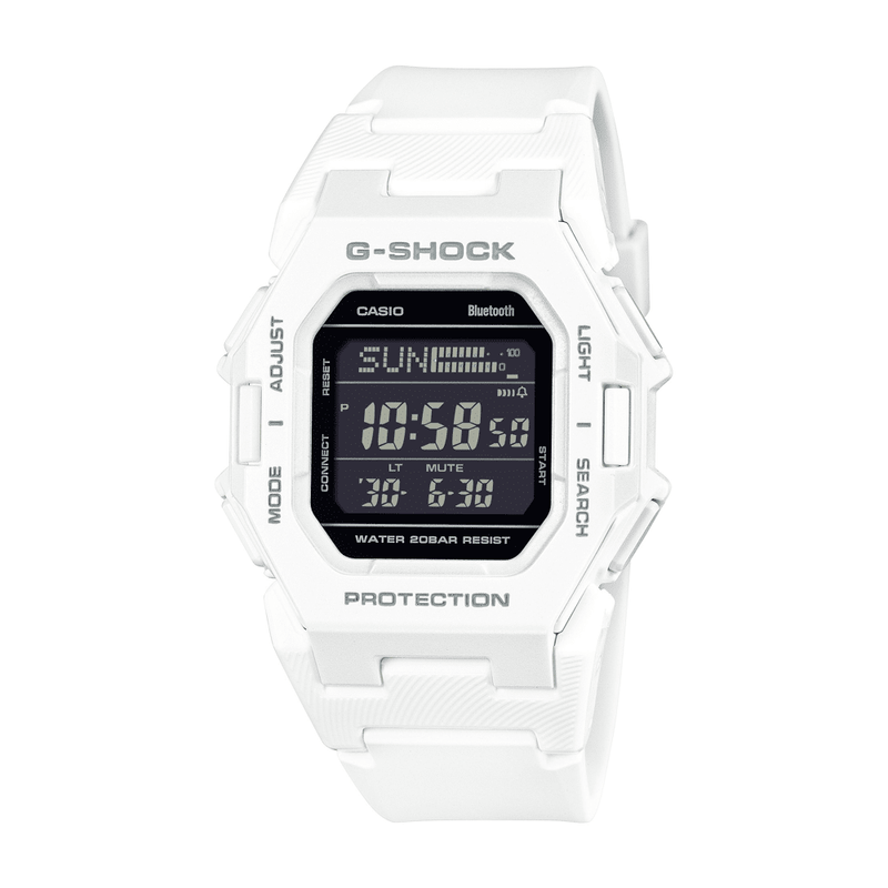Casio G Shock Digital Square Bluetooth Steps Dual Time 200M Water Resi Bevilles Jewellers
