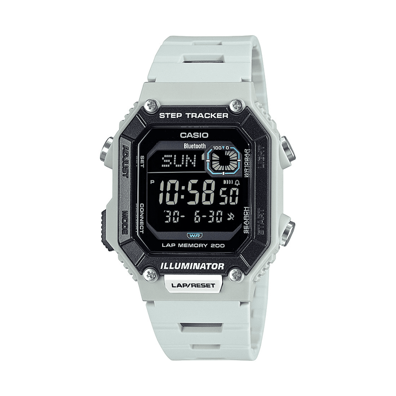 Casio Connect Digital Bluetooth Steps Dual Time Stopwatch 200M Water R