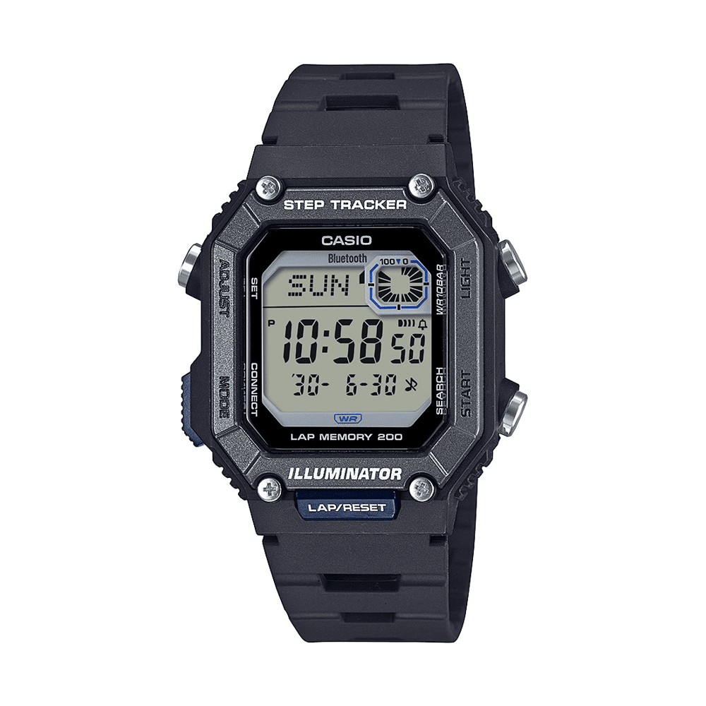 Casio Connect Digital Bluetooth Steps Dual Time Stopwatch 200M Water ...