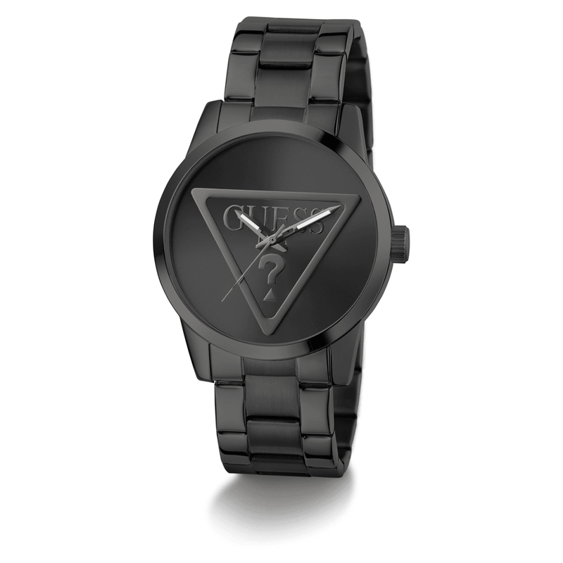 Guess Trend Badge Trend Black Analogue Men's Watch GW0782G2 Watches Bevilles Jewellers 