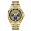 Guess Trend Empire Trend Gold-Tone Multi-function Men's Watch GW0785G2 Watches Bevilles Jewellers 