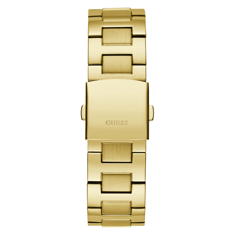 Guess Trend Empire Trend Gold-Tone Multi-function Men's Watch GW0785G2 Watches Bevilles Jewellers 