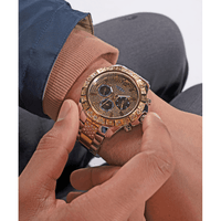 Guess Trend Majestic Trend Two-Tone Silver and Gold-Tone Multi-function Men's Watch GW0796G3 Watches Bevilles Jewellers 