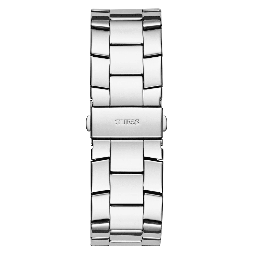 Guess Trend Majestic Trend Silver-Tone Multi-function Men's Watch GW0796G1 Watches Bevilles Jewellers 