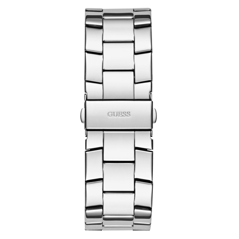 Guess Trend Majestic Trend Silver-Tone Multi-function Men's Watch GW0796G1 Watches Bevilles Jewellers 
