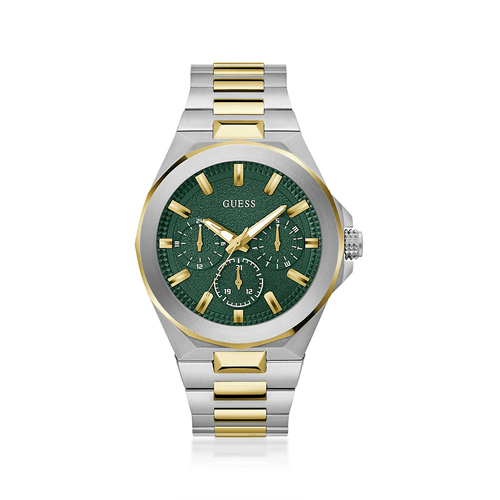 Guess Sport Dashboard Sport Two-Tone Silver and Gold-Tone Men's Watch GW0798G3 Watches Guess 