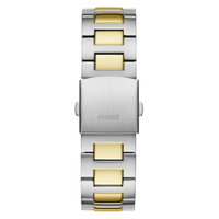 Guess Sport Dashboard Sport Two-Tone Silver and Gold-Tone Men's Watch GW0798G3 Watches Bevilles Jewellers 