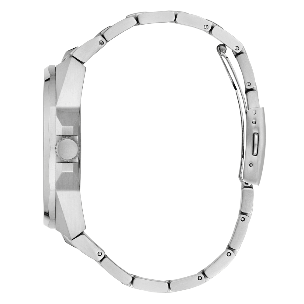 Guess Sport Dashboard Sport Silver-Tone Multi-function Men's Watch GW0798G1 Watches Bevilles Jewellers 