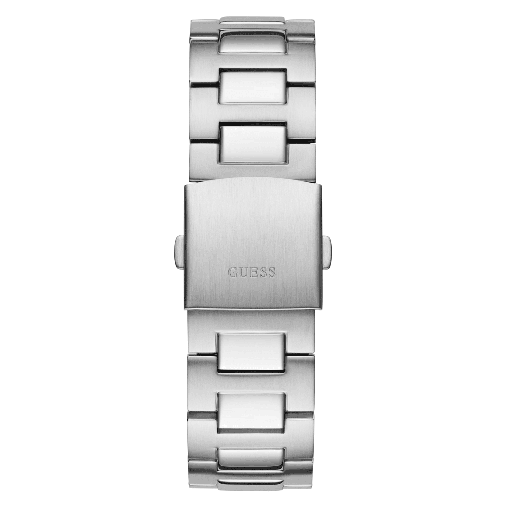 Guess Sport Dashboard Sport Silver-Tone Multi-function Men's Watch GW0798G1 Watches Bevilles Jewellers 