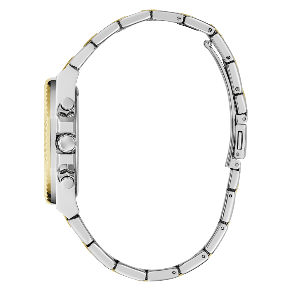 Guess Dress Equality Dress Two-Tone Silver and Gold-Tone Men's Watch GW0769L4 Watches Bevilles Jewellers 