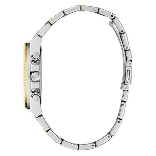 Guess Dress Equality Dress Two-Tone Silver and Gold-Tone Men's Watch GW0769L4 Watches Bevilles Jewellers 