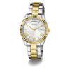 Guess Dress Luna Dress Two-Tone Day/Date Women's Watch GW0308L6 Watches Bevilles Jewellers 