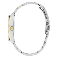 Guess Dress Luna Dress Two-Tone Day/Date Women's Watch GW0308L6 Watches Bevilles Jewellers 