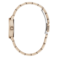 Guess Dress Charlotte Dress Rose Gold-Tone Crystal Bezel Women's Watch GW0767L3 Watches Bevilles Jewellers 