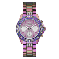 Guess Sport Majesty Sport Iridescent Crystal Bezel Men's Watch GW0771L4 Watches Bevilles Jewellers 
