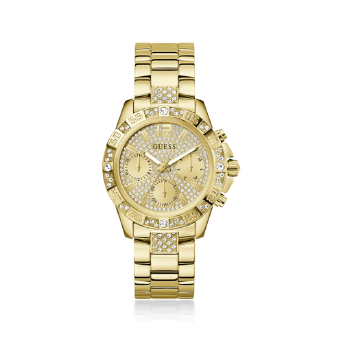 Guess Sport Majesty Sport Gold-Tone Crystal Bezel Men's Watch GW0771L2 Watches Guess 