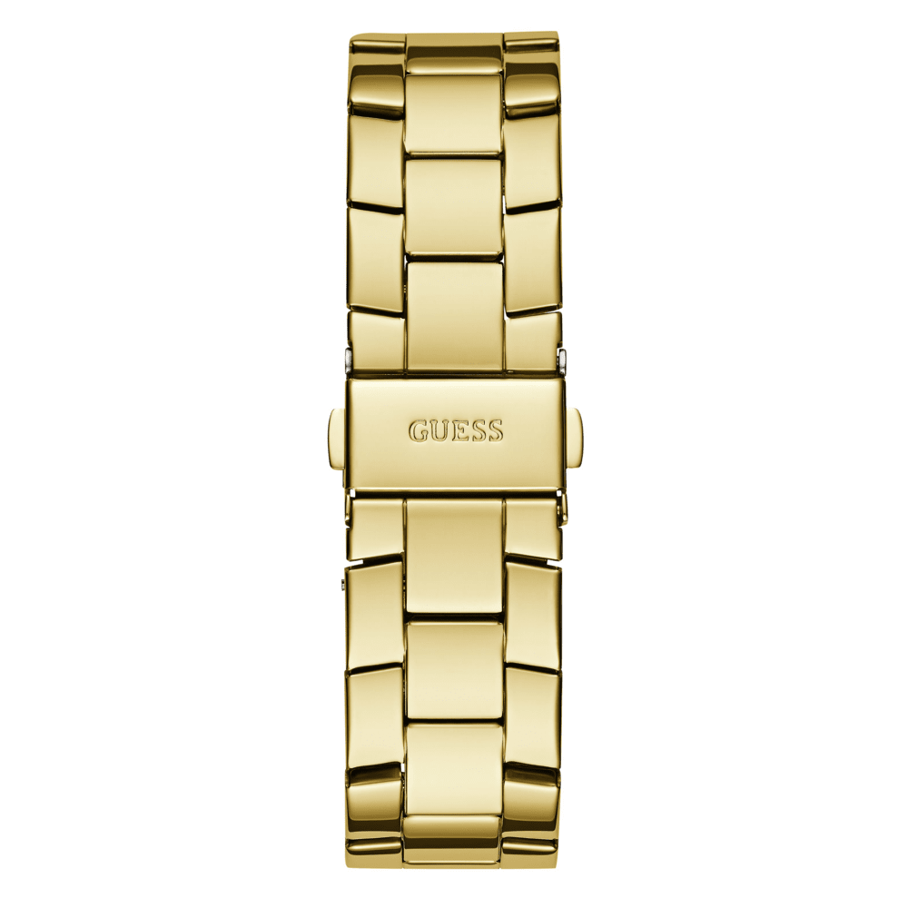 Guess Sport Majesty Sport Gold-Tone Crystal Bezel Men's Watch GW0771L2 Watches Bevilles Jewellers 